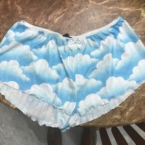 Dolls Kill Delia's Heavenly Dreams Shorts Medium